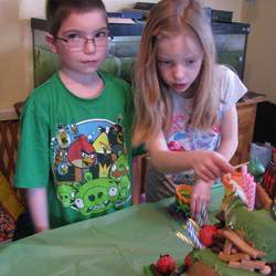 Emily and Ayden turn 7 - Angry Birds