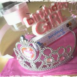 andy the pink princess - Princess Birthday Party 