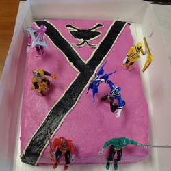 Kiki Turns 4 - Power Ranger Samurai