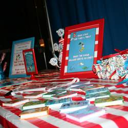 Dr Seuss Party - Dr Seuss  Cat in the Hat