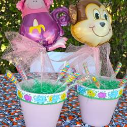 Khloe Miel's 1st Birthday PArty! - zoo Animals