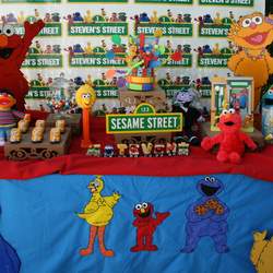 1st Birthday - Sesame Street inspired