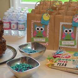 Owl First Birthday Party - Owl Theme