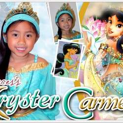 Princess Jasmine's Shining, Shimmering Splendid Party for Kryster - Disney Princess Party