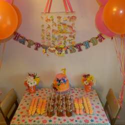 O's Pink and Orange Butterfly 3rd Birthday - Pink and Orange Butterflies
