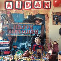 Aidan's 5th birthday party - Pirate Party