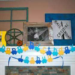 Vintage Train Birthday Party - Trains