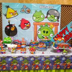 Dannys 5th Birthday - Angry Birds Space
