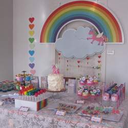Miss C's 5th Birthday - Rainbow Unicorn 