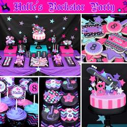 Halle's Rockstar Party - Rock Star Birthday