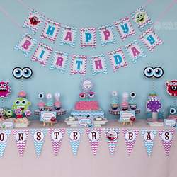 Monster Bash Pink Birthday Party - Monster Bash!