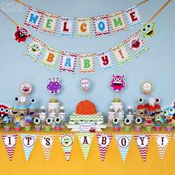 Monster Bash Colorful Baby Shower - Little Monsters