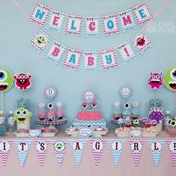 GIRL MONSTER BASH BABY SHOWER - Monster Bash!