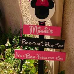 Hayley and Chloe's Minnie party  - Minnie Mouse