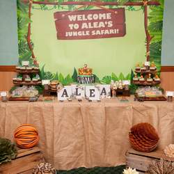 Alea's Roaring 2nd Birthday - Jungle Safari