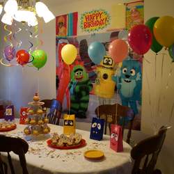 Norah's 2nd Birthday - Yo Gabba Gabba!