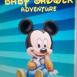 Shanay & Edwards Disney Baby Shower Adventure - Baby Mickey Mouse