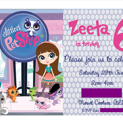Zeeta's 6th Birthday - Littlest Pet Shop