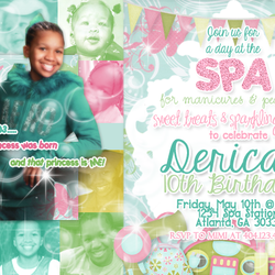 Derica's 10th Birthday SPArty - Spa