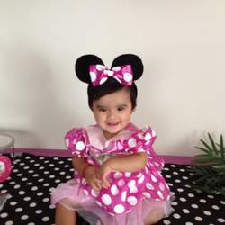 Jadalyns 1St Birthday  - Pink Minnie Mouse