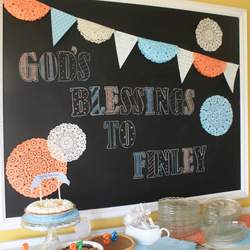 Finley's Baptism - Baptism, Doilie
