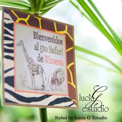 Ximena's Safari Birthday Party - Safari