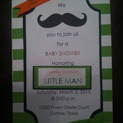 Gabby's Little Man - Mustache/Little Man