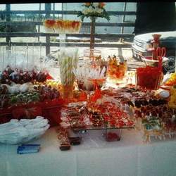 Claudia and Joe - Candy Bar Table