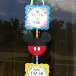 Camden's First Birthday - Mickey Mouse Clubhouse or Minnie Mouse