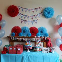 Mason's Elmo 1st Birthday Party  - None
