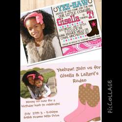 Gisella & Leilani's Cowgirl Rodeo party - Cowgirl