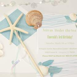 Emerald's Under the Sea Mermaid 3rd Birthday Party - Under the Sea