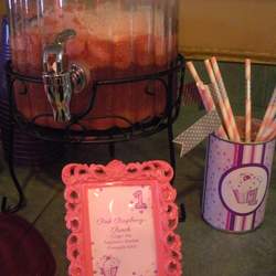 Cupcakes and Tutus First Birthday - Cupcakes and Tutus - pinks and purples
