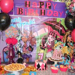 Brynleigh's Monster High Spa Party - Monster High Spa Birthday Party