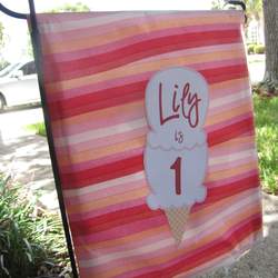 Lily's First Birthday - Ice Cream Social