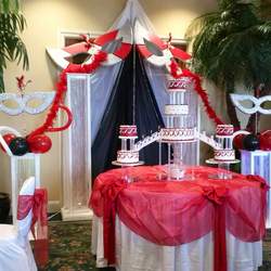 Red, black & white - Masquerade