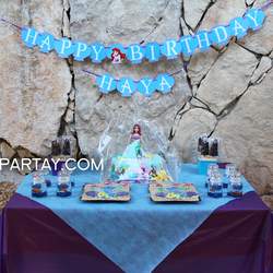 Little Mermaid Inspired Birthday Party - The Little Mermaid