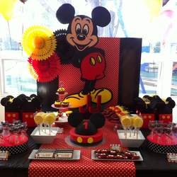JJ's first birthday party - Mickey Mouse Party