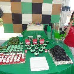 Jaiden & Tyler's Minecraft 8th Birthday - Minecraft Birthday Party
