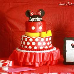 Kensley Turns ONE! - Minnie Mouse