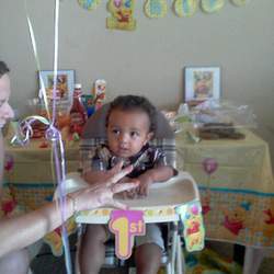 Dominic's First Birthday - Winnie the pooh 