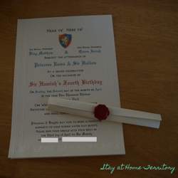 A Knight's Fourth Birthday Party - Princesses and Knights