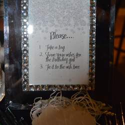 Black and Bling Birthday - Black and Bling