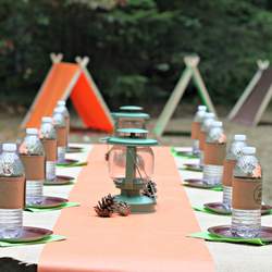 Camp Miles - First Birthday - Camping