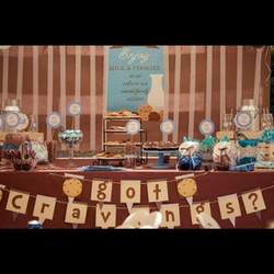 Renee's Baby Shower - Milk & Cookies