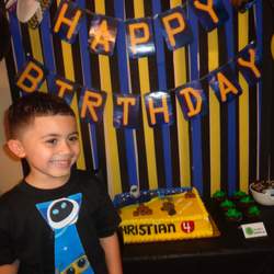 Christian's Wall-E 4th Birthday Party - Wall-E