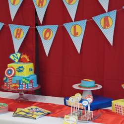 Vintage Super Hero First Birthday - Vintage Super Hero First Birthday