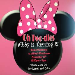 Abby's Second Birthday!  - Minnie Mouse Birthday Bash