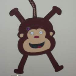 Addies 2nd birthday - monkey girl