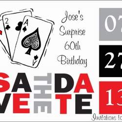 Jose's surprise 60th birthday party - Casino